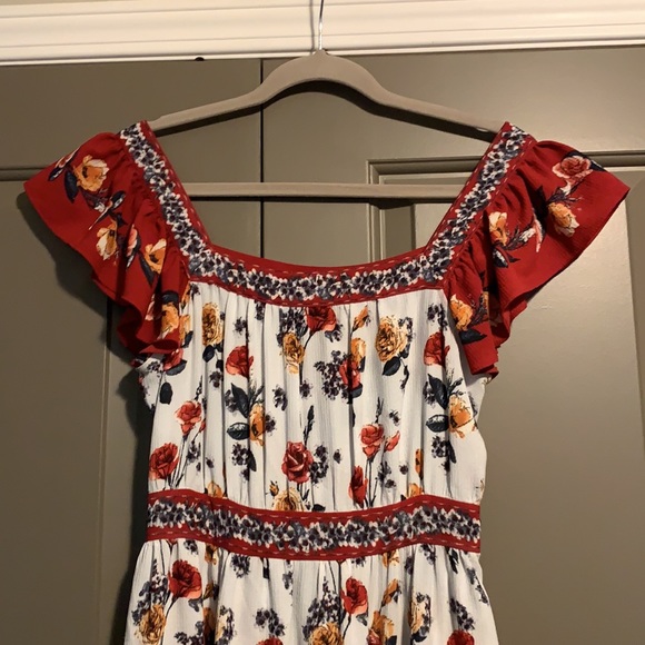 Boho Floral Dress - Picture 2 of 3